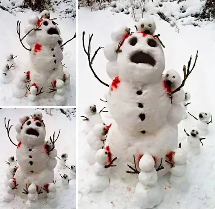 Horror in the Snow Survival Scene